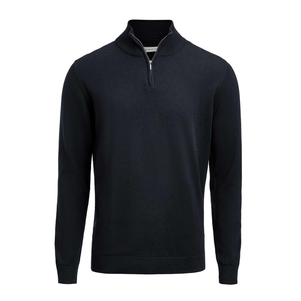 James Harvest Unisex Erwachsenen Ashland Gestricktes Halbzip-Sweatshirt