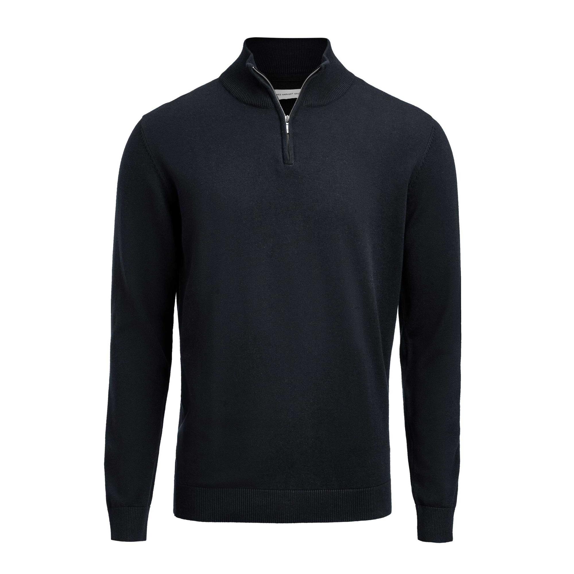 Pertemba FR - Apparel James Harvest Unisex Volwassen Ashland Gebreide Half Zip Sweater 4XL Vloot