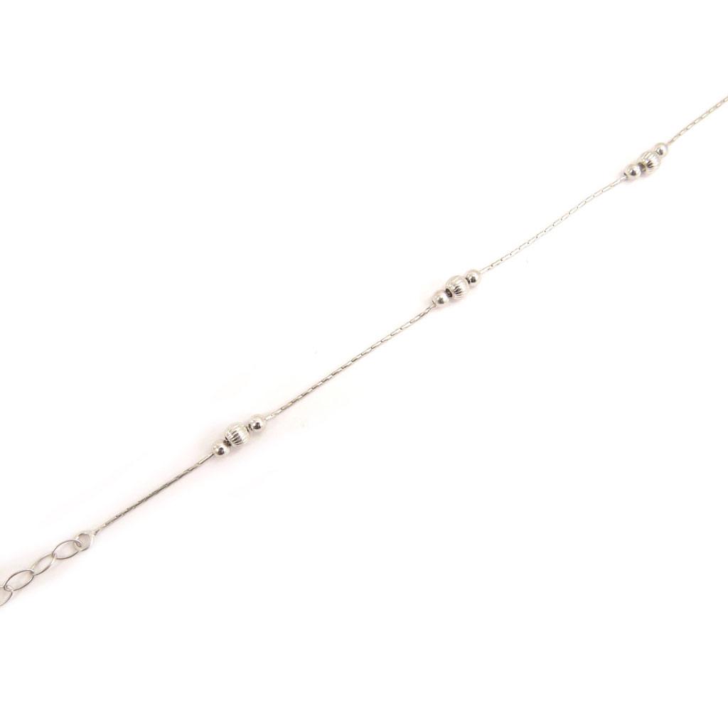 Les Trésors De Lily [L0690] - Silver 'Choreography' Bracelet