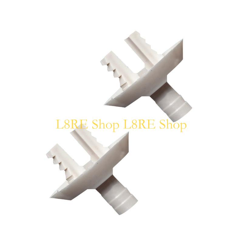 L8RE 2pcs Air Conditioner Drain Connector External Unit Spout Connector Durable