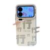 Text line line line suitable for Apple 17/iPhone15/16Promax Huawei pura80 matte colored silver