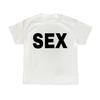 Vintage Vtipná SEX Potisk Trička Grafická Streetwear Krátký Rukáv Harajuku Kulatý Výstřih Tričko Dámské Oblečení Steetwear Topy Bavlna