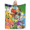 Cartoon Sprunki Music Game Blanket Fleece  Soft Throw Blanket for Bedding Couch Bed Rug