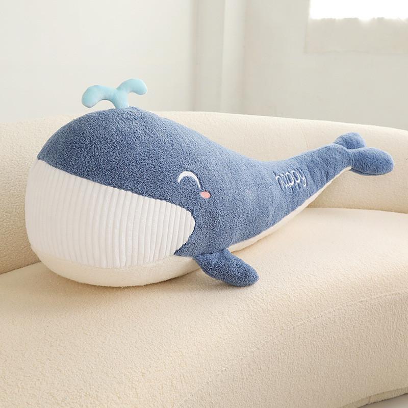 

Sea Cute Animals Whale Plush Toys Cartoon Kid Children Sleep Soothing Doll Gift 100cm
