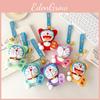 Adorable Japanese Style Doraemon Plush Doll Keychain With Ultra Soft Material For Collectors