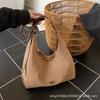 Casual Big Bag, High-end Tote Bag, Women's Large-capacity Lazy and Relaxed Simple Shoulder Armpit Bag