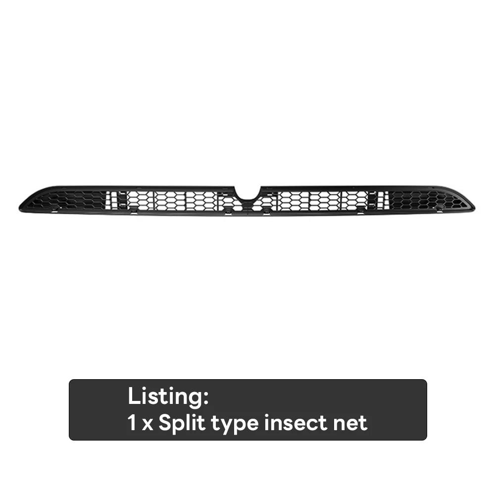 For Tesla Model 3 Highland 2024 Lower Bumper Anti Insect Net Anti Dust Proof Inner Vent Grille Cover Insect-proof Front Cover