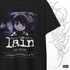 Serial Experiments Lain Inspired Anime T-Shirt | Vintage Cyberpunk Manga Graphic Tee