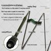 Zheqi TBP0102A VHF 1.3m Steel Whip Antenna