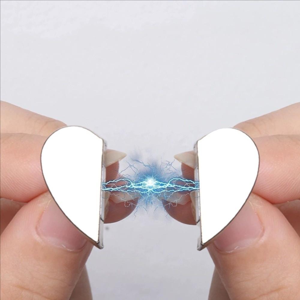 8PCS Anti-Slip Magnetic Curtain Buckle Heart-Shaped Detachable Snap Hooks  Shower Curtain