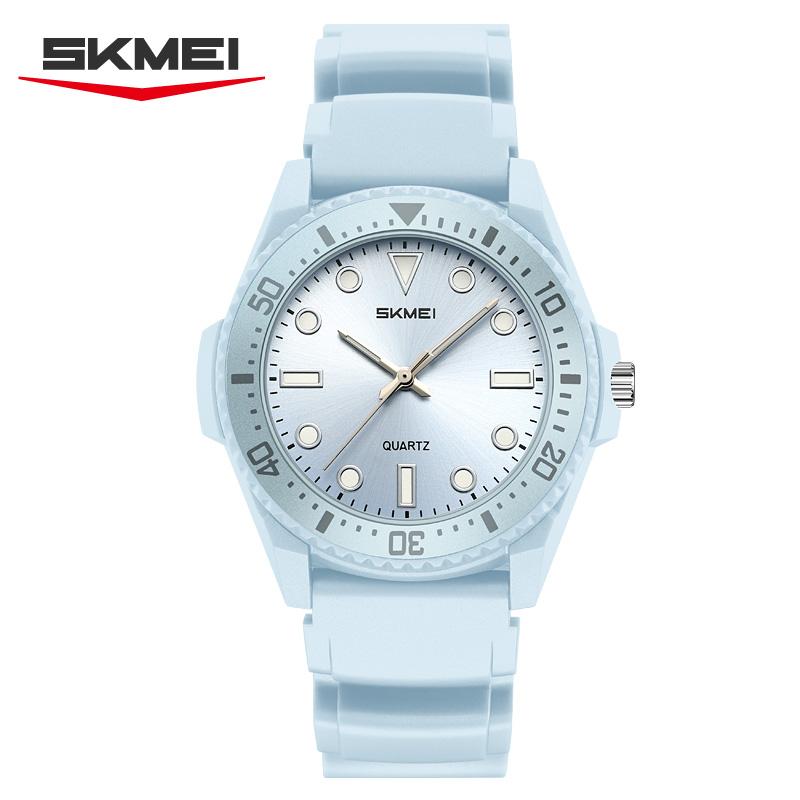 Skmei 2622 Unique Trending Mens Quartz Watch PU Band Waterproof In Stock Simple Reloj Watch