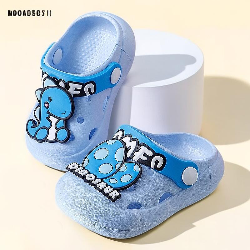 

Soft-soled non-slip cartoon children s slippers, baby clogs, summer cute breathable sandals for boys and girls 21/22【Inner Length13cm