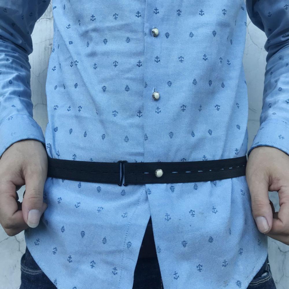 Nylon Anti Wrinkle Elastic Belt Fashion Waistband