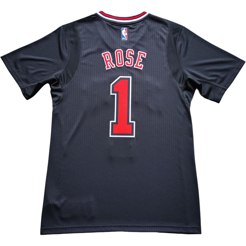 Adidas X NBA Zusammenarbeit Chicago Bulls Swingman Fan Edition Derrick Rose Mode Weich Bequem Hautfreundlich Basketballtrikot 7470A-3UB-K91062