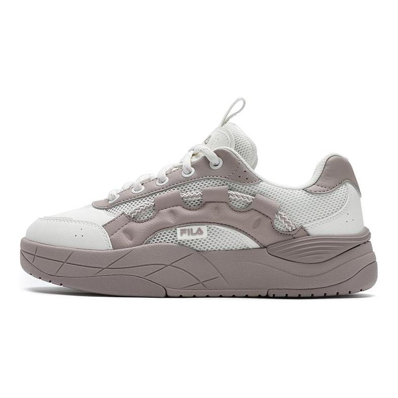 Fila Zapatos Arcoíris BOHO Ligeros Y Transpirables Caña Baja Zapatos de Skateboarding Para Mujer Blanco Morado F12W532220FSS
