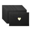 20Pcs/Set Mini Card Envelopes Pearlescent Paper Envelopes Business Greeting Cards Holder with Heart Pattern for Birthday Wedding