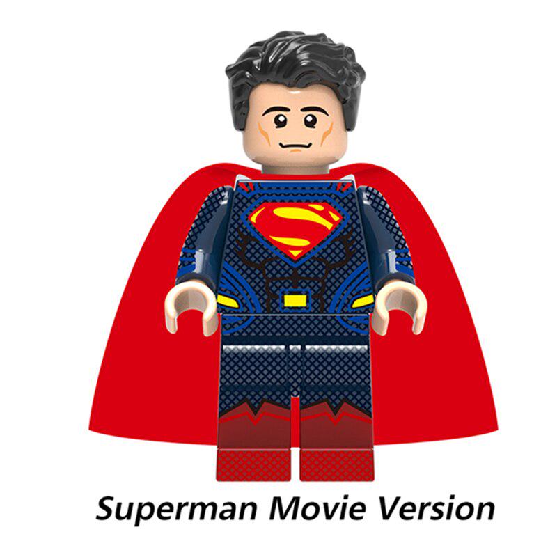 Красный цвет Дэдпул с собакой Совместимые минифигурки Фигурки DC Строительные блоки Супергерои Кирпичики Модели Подарки 1027#