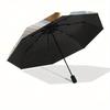 Disney Remy, Cooking Automatic Open/Close Fashion umbrella - Cute Umbrella with Cute Design, Portable 3-Fold Compact Umbrella for Men & Wome