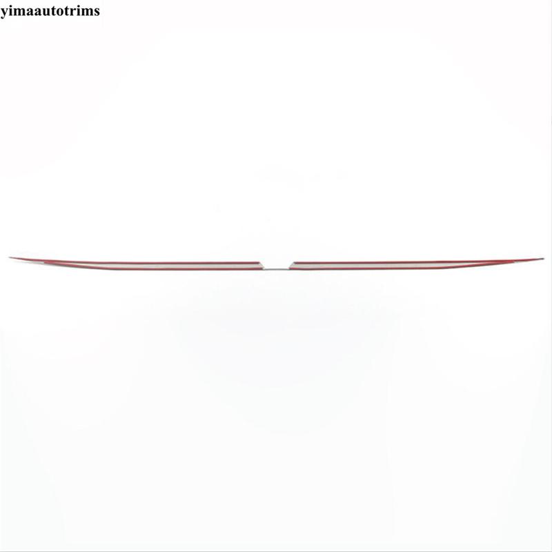 Rear Tail Door Strip Tailgate Trunk Decoration Cover Trim For Hyundai Elantra - Stainless Steel Accessories Exterior Kit