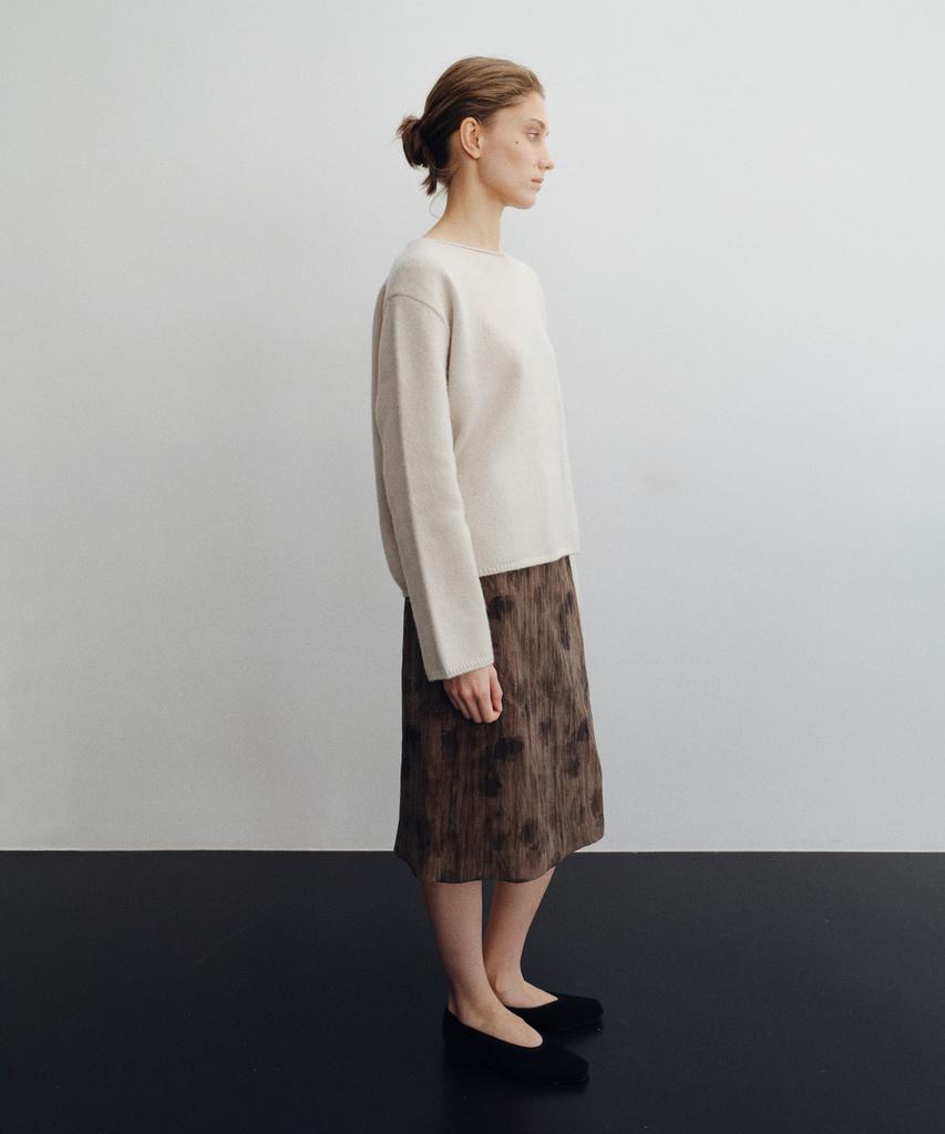 LOTE Baby Alpaca Boatneck Knit_2 Color