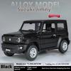 Modellino di Veicolo in Lega di Metallo pressofuso Suzuki Jimny SUV Off Road Scala 1/24 con Suono e Luci da Collezione Espositore Decorazione Hobby Regali per Ragazzo