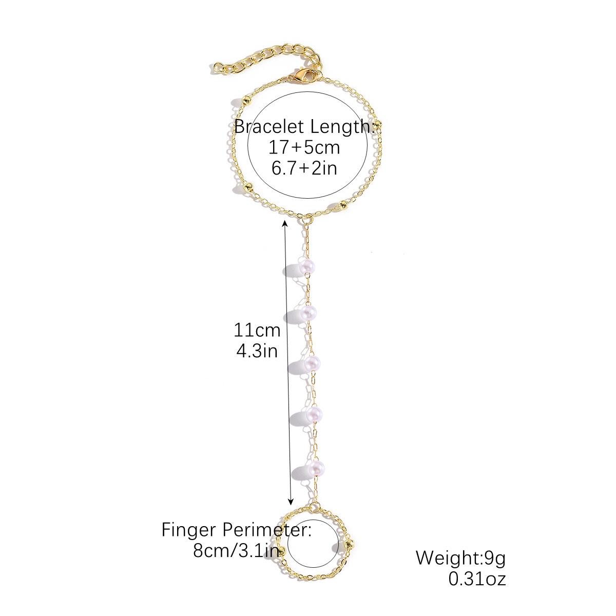 

Европейский и американский нишевый темперамент, кольцо-цепочка на палец, персонализированный трехслойный браслет на палец с пайетками и кристаллами