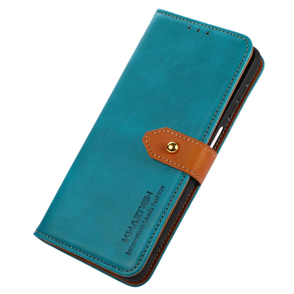KHAZNEH For Xiaomi Redmi Note 12 4G PU Leather Cowhide Texture Phone Case Wallet Stand Phone Cover