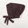 Cotton Forehead Cross Inner Cap Tie Back Muslim Under Scarf Cap Jersey Under Hijab Bonnet Femme Musulman Turbante Mujer Headband