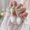 Cute Bag Charm Pendant Emulational Mobile Phone Chain Fashion Tulip Keychain Jewelry  Wallet