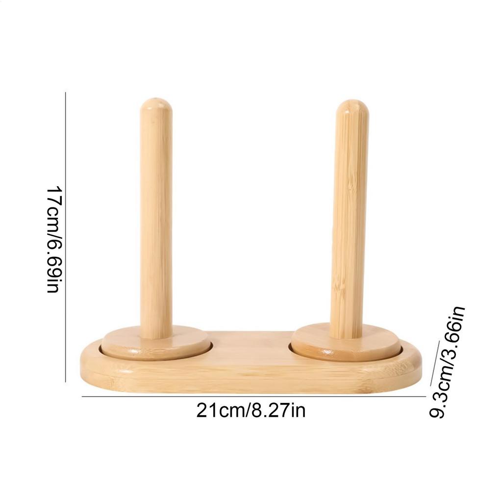 Yarn Holder Embroidery Thread Dispenser Double Bearing Wooden Yarn Holder Stand Storage Craft Tool For Beginners Home Sewing