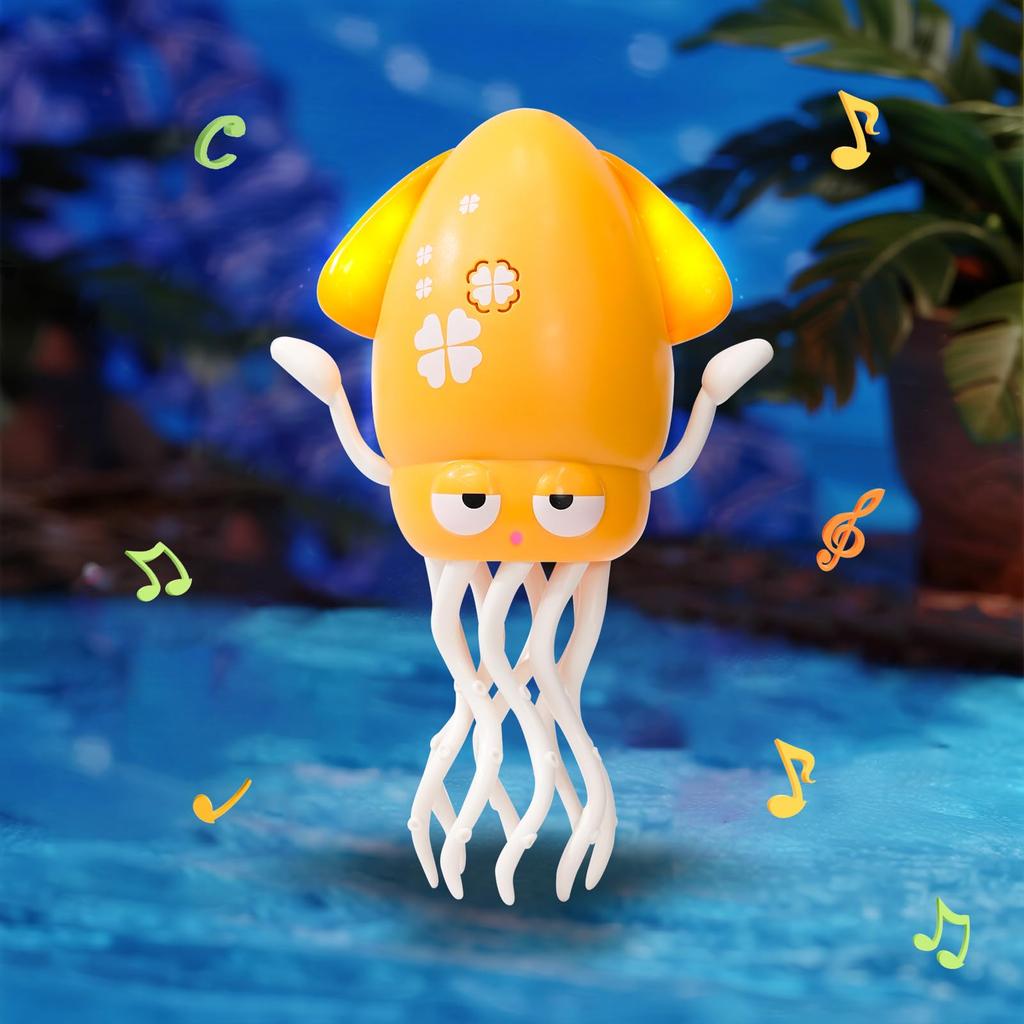 Electric Octopus for Dancing Electric Octopus Toy with LEDs and Rechargeable Interactive Obstacle Avoidance Musical Robot Pet Toy for and Kids Squids