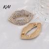 Lip Design Jewelry Sexy Rhinestone Brooch for Women, Red Shape Lapel Decorative Accessories Pin, Clothing Accessory Suits Coats Scarves Shawls