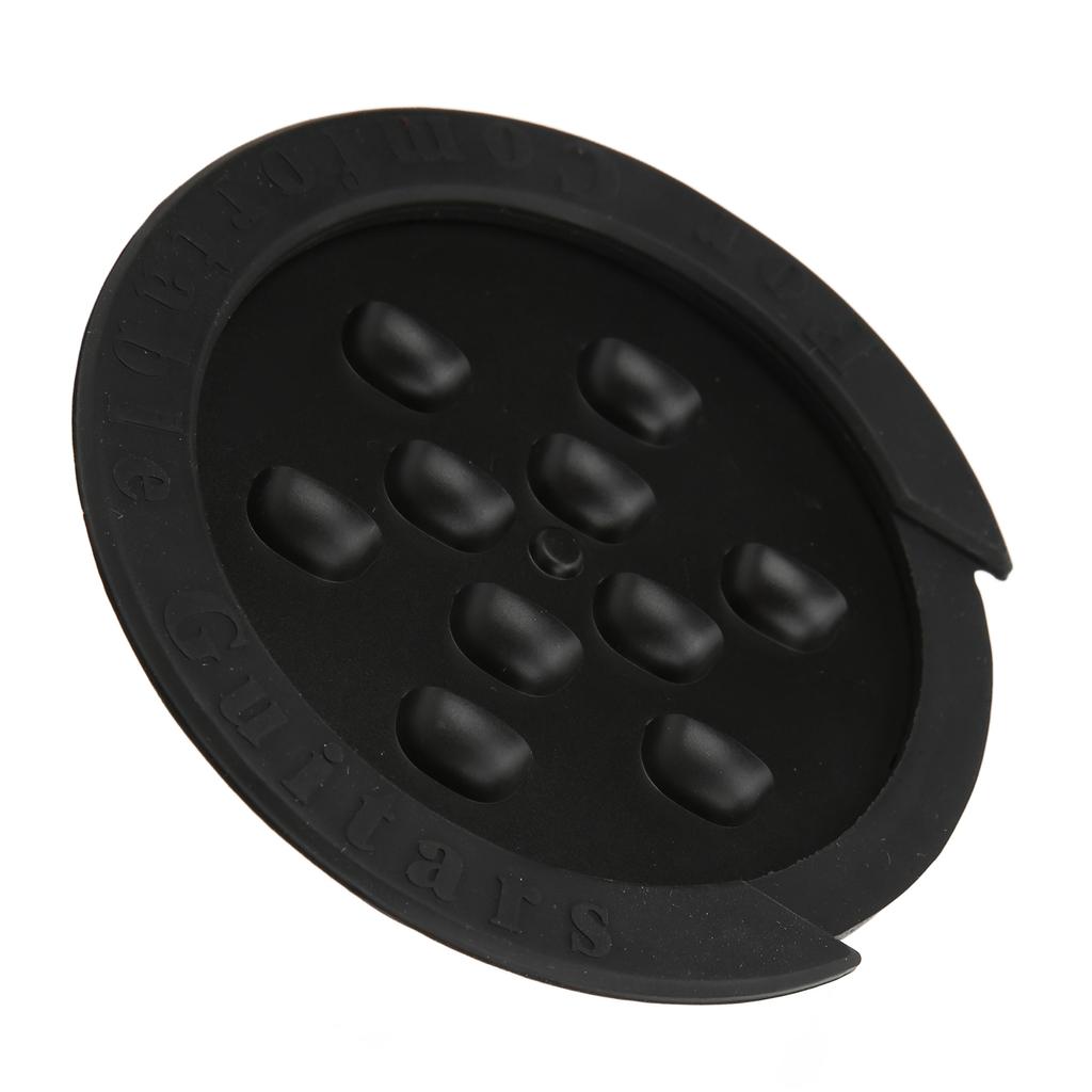 Guitar Hole Plug Circular Silicone Sound Hole Cover Feedback Buster Acoustic Mute Silencer