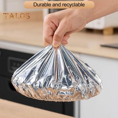 10/100 Stück Aluminiumfolien-Isolierfolien für Lebensmittel, hitzebeständig, BPA-frei, für die Küche, Frischhaltefolie, Lebensmittelaufbewahrung