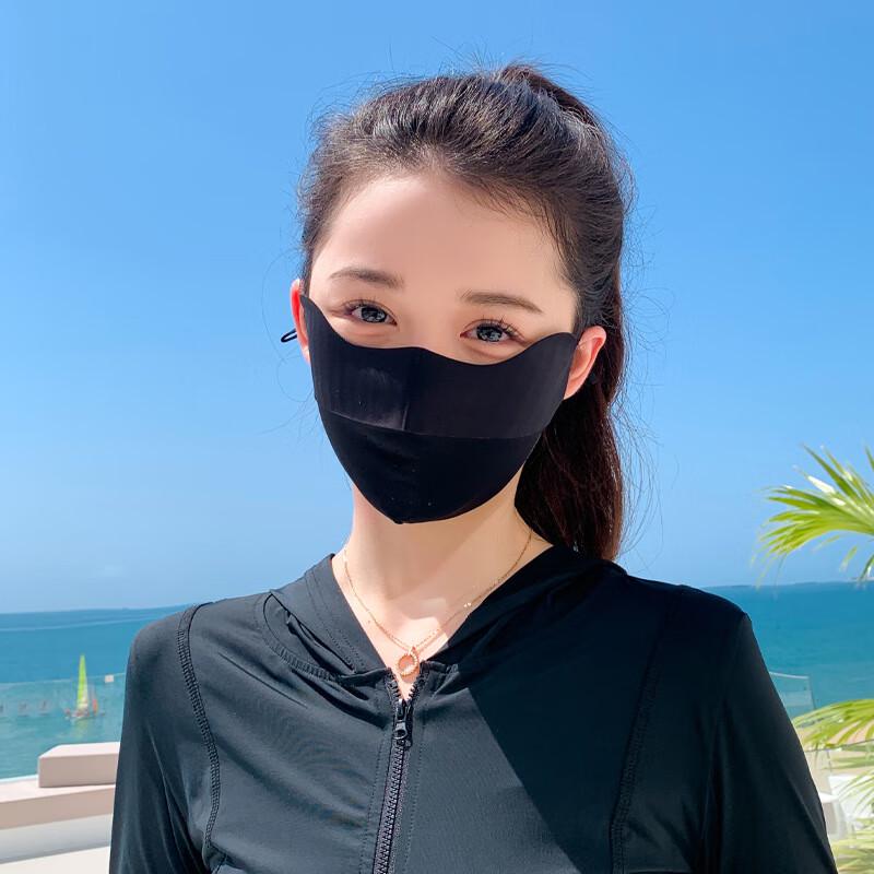 Ice Silk Seamless Sun Protection Face Mask
