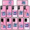Phone Case for iPhone 17 16 15 Plus X 16E Huawei P30 P20 Lite Redmi Note 14 12 11 13 Pro Max OPPO A60 A80 A40 A18 A38 Blue Lilo Cute Stitch Pink Cover