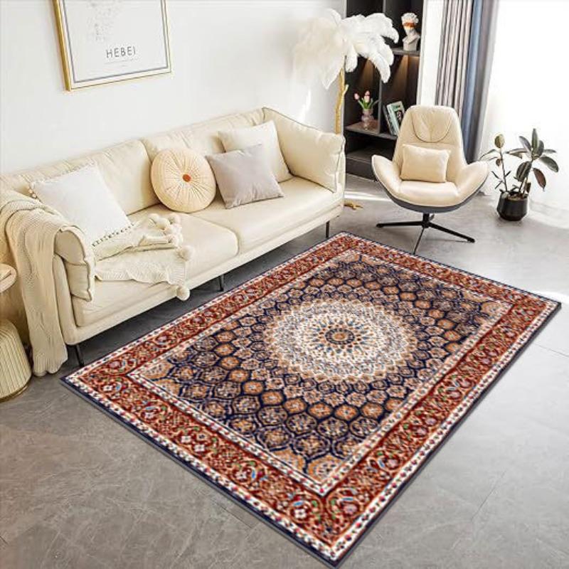 Vintage Persian Style Living Room Carpet Hotel Homestay Corridor Carpet