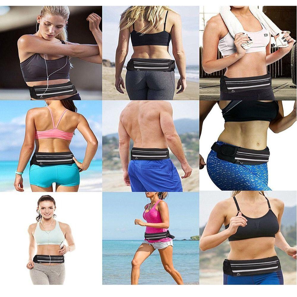 Anti Theft Waterproof Running Accessories Anti-Theft Fitness Bag Running Belt Bag Mobile Phone Waist Bag Sports Waist Bag