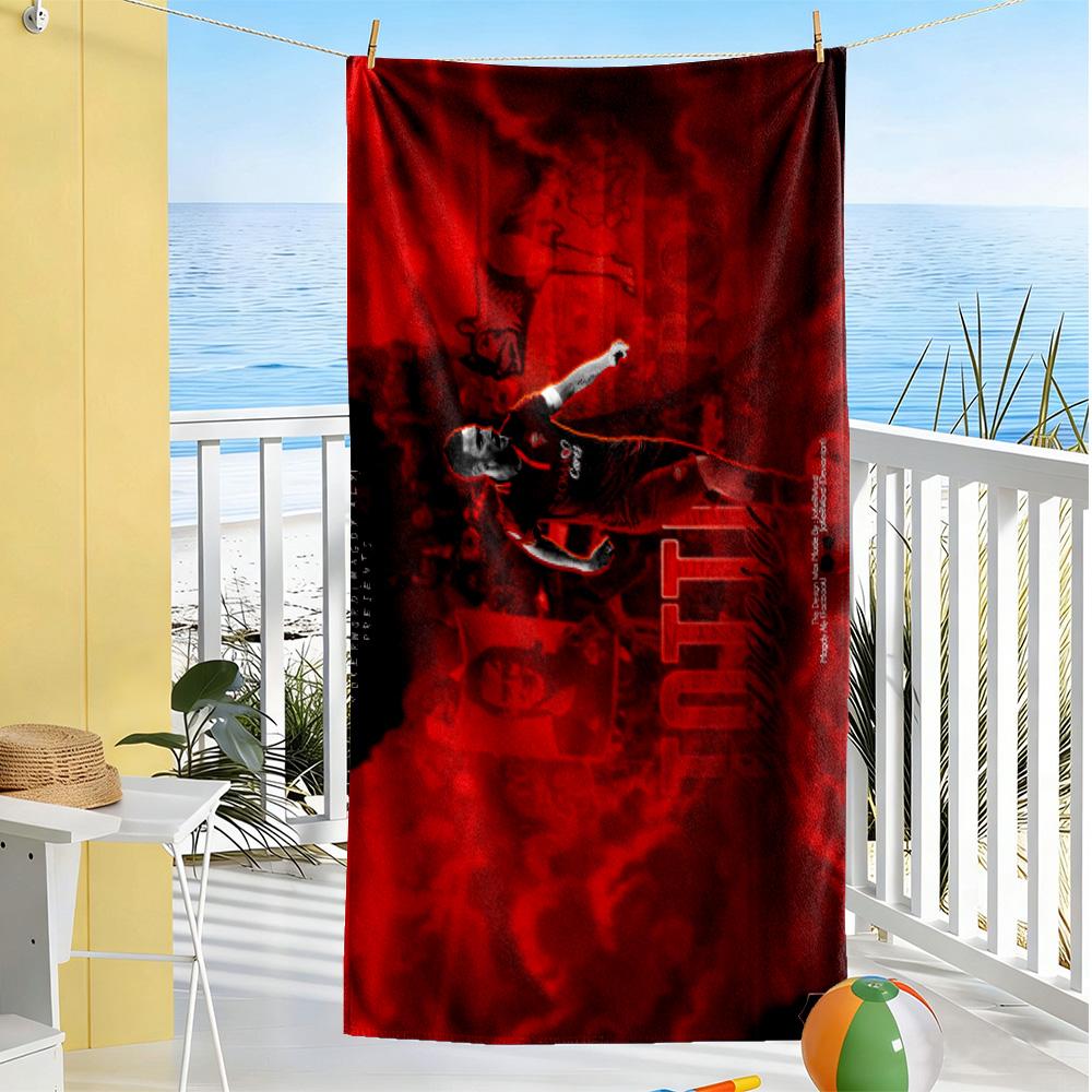 Urban Art Exhibition Beach Towel Super Soft & Absorbent Comfortable Lightweight Portable for Swimming,Beach,Camping, Travel, Beach Accessories,Gym