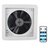 Electric Vents Fan 2 Way Air Ventilation with Remote Control for RV Caravan Bus Bathroom 13.4x13.4in24V