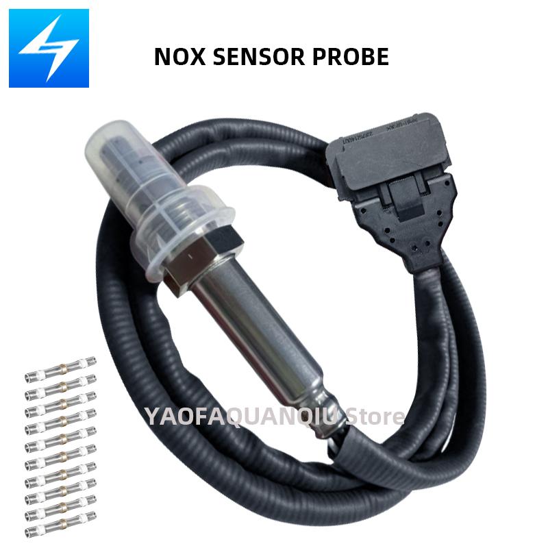 22827993 5WK97371 Car 24V Nitrogen Nox Oxygen Sensor For Volvo Truck Part NO# 22827993 A2C93782800 5WK9 7371_ Probe