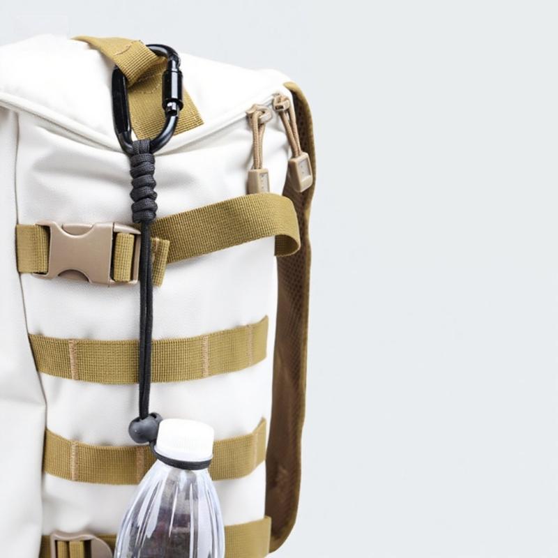 Water Bottle Lanyard With Hook Anti-loss Rope Backpacks Hanging Buckles Small Tool Braids Rope Key Rings Easy To Use