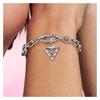 Pandora Butterfly Medal Personalized Fashion 3D 925 Silver Artificial Crystal Enamel Jewelry Accessories Women's Model 792306C01