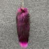 Huge Fluffy Faux Fur Fox Tail Keychain Bag Charms Therian Tail Fox Tail Keychain Fur Pendant Key Chain Plush Pendant Gift For
