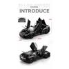 1/24 Maserati MC20 Cabrio Alloy Track Racing Car Model Diecast Metal Sports Car Vehicles Model Sound and Light Children Toy Gift