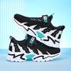 Children Sneaker Boys Knit Fabric Sports Shoes New Design Platform Kids Casual Shoes Walking Tennis Boys Sneaker
