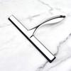 Stainless Shower Squeegee Cleaner Wiper Scraper Glass Cleaning Tools Water Blade for Cleaning Car Windows Shower Mirror