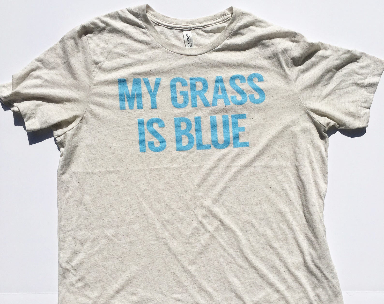 My Grass Is Blue T-shirt! 70 s, bluegrass, street survivors, Kentucky, Bluegrass State, Classic Rock, Southern Rock Gift, Bluegrass Gift XL