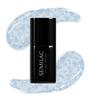Lakier hybrydowy do paznokci błękit Crushed Ice #493 Semilac Bubble Gum 7ml