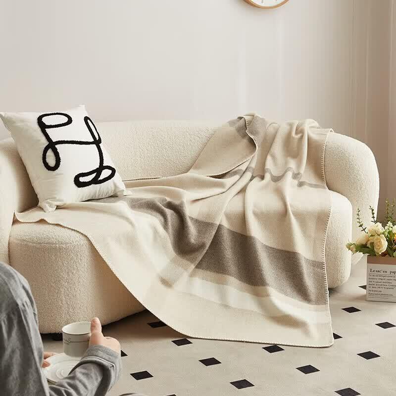Mengjie Multi-functional Warm Wool Blend Blanket